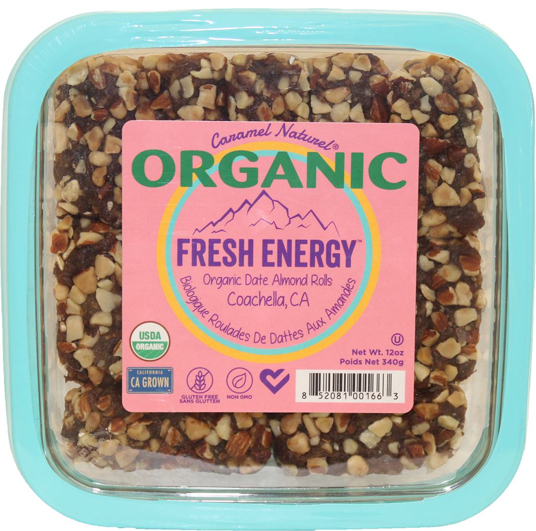 12 oz. Organic Date Almond Roll (3ct)